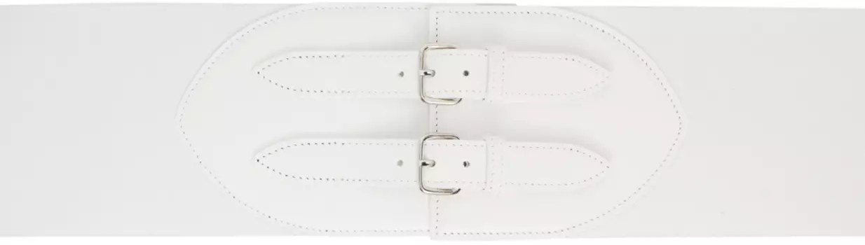Белый корсетный пояс ALAA