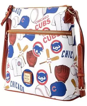 Белый - Кошелек через плечо Chicago Cubs Gameday Dooney & Bourke, белый