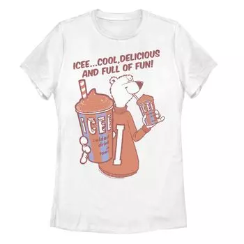 Белый медведь ICEE для юниоров "ICEE - круто, вкусно и весело!" тройник Licensed Character
