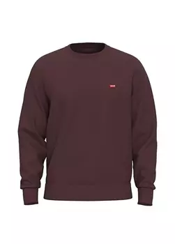 Белый мужской свитшот с круглым вырезом Levis