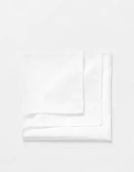 Белый нагрудный платок ASOS DESIGN