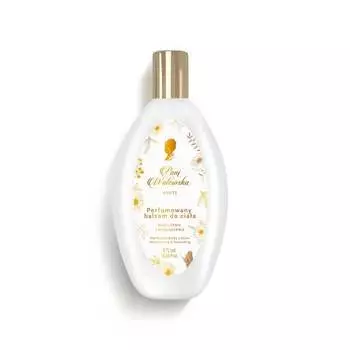 Белый, парфюмированный бальзам для тела, разглаживающий, 475 мл Pani Walewska