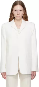 Белый пиджак Le Chouchou La Veste Caraco Jacquemus