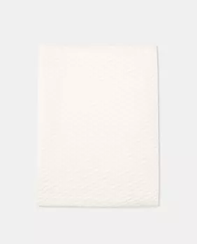 Белый плиссированный шарф Tintoretto