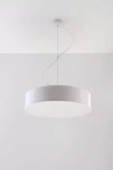 Белый подвесной светильник современный E27, до 60 Вт, 3-ламповый подвесной светильник, обеденный стол, гостиная Licht-Erlebnisse