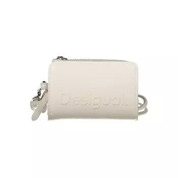 Белый полиэтиленовый кошелек Desigual