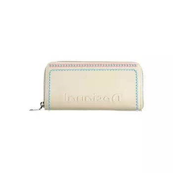 Белый полиэтиленовый кошелек Desigual