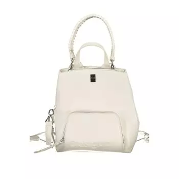 Белый полиэтиленовый рюкзак Desigual