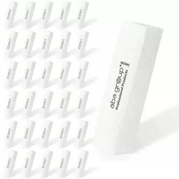 Белый полировальный блок 100/100 Aba Group 50 x