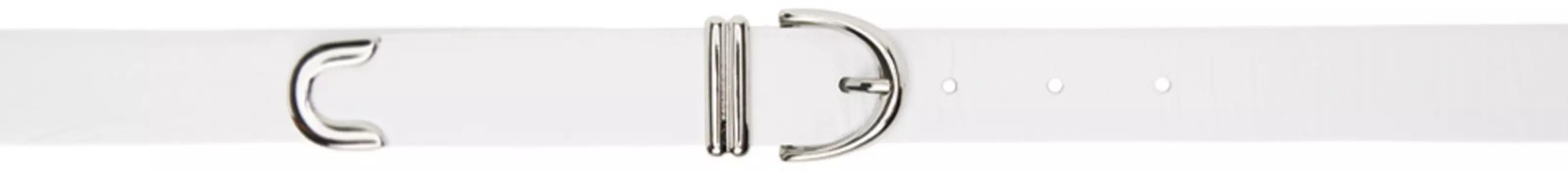 Белый пояс «Бэмби» KHAITE