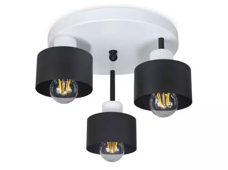 Белый потолочный светильник OST3030WE потолочный светильник 3 лампы alfalux