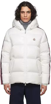 Белый пуховик Dincer Moncler