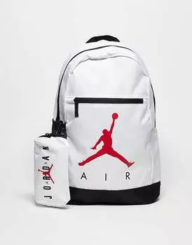 Белый рюкзак с пеналом Jordan Air