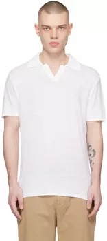 Белый Саймон Поло Officine Gnrale