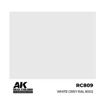 Белый Серый RAL 9002, Paint - Real Color, Dropper Bottles (AK-Interactive)