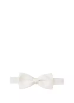 Белый шелковый галстук-бабочка Lanvin
