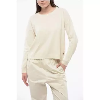 Белый шерстяной свитер Woolrich, White