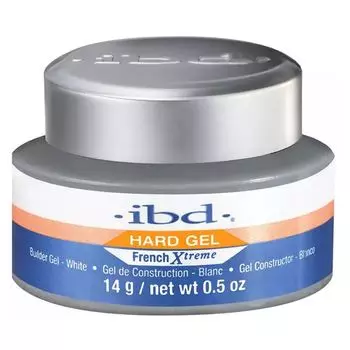 Белый строительный гель, 14 г Ibd French xtreme gel uv