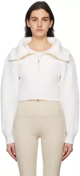 Белый свитер 'La Maille Risoul' Jacquemus