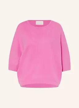 Белый свитер Juvia, розовый