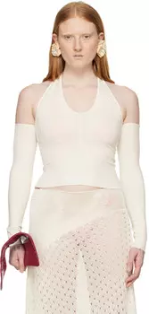 Белый свитер с биркой Gimaguas