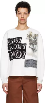 Белый свитшот Bode Tommy