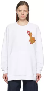 Белый свитшот \Фантазия\"" Stella McCartney