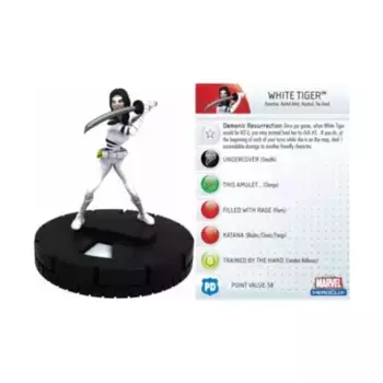 Белый Тигр (U), Marvel HeroClix - Incredible Hulk - Singles