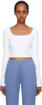 Белый топ Alo Show Stopper