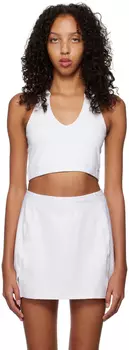 Белый топ для разминки Outdoor Voices