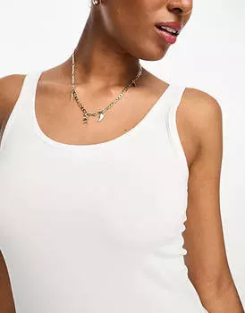 Белый топ-жилет JDY