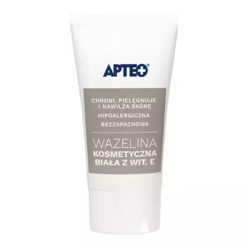 Белый вазелин с витамином Е, 20 г Apteo