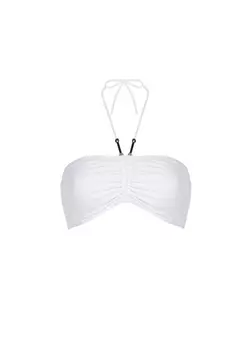Белый женский топ бикини Zeki