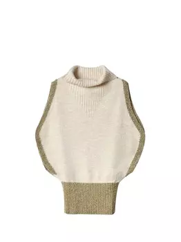 Белый женский жилет Gaelle Paris