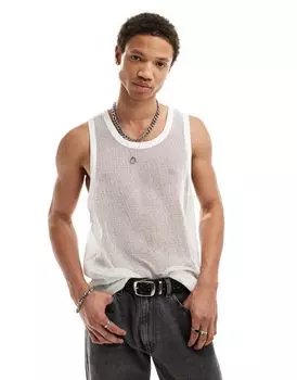 Белый жилет AllSaints Anderson