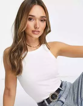 Белый жилет в рубчик River Island
