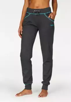 Bench Брюки для отдыха, одежда для отдыха, с контрастными швами, одежда для отдыха Bench Loungewear, антрацит