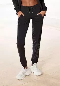 Bench Брюки для отдыха с вышивкой логотипа, костюм для отдыха, черный