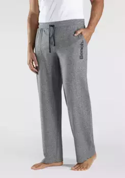 Bench Брюки для отдыха в домашней одежде, изготовленные из легкого пота Bench Loungewear, цвет Grau-Meliert