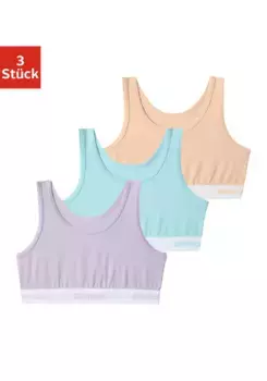 Bench Бюстье с тканым поясом с логотипом, фиолетовый