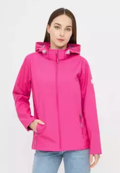 Bench Функциональная куртка "AIKO", с капюшоном, со съемным капюшоном и светоотражающими деталями, фиолетовый