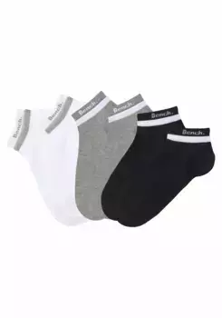 Bench Короткие носки (упаковка 6 пар) с двойными манжетами, серый