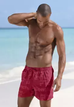 Bench Шорты для плавания короткой или длинной формы, красный