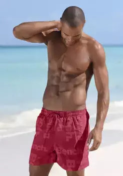 Bench Шорты для плавания короткой или длинной формы, красный