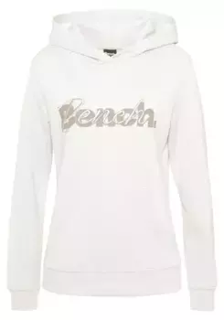 Bench Толстовка с капюшоном и карманом-кенгуру, домашний костюм, толстовка с капюшоном Bench Loungewear, цвет Sand