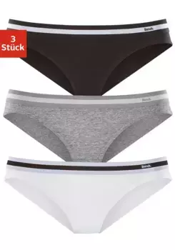 Bench Трусики (3 шт.) с мягким тканым поясом, белый