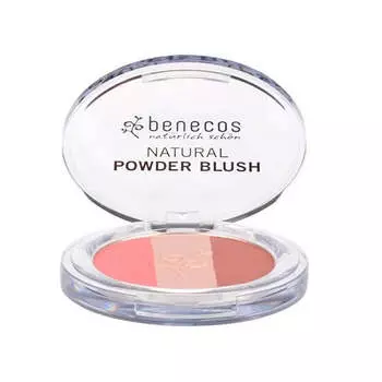 Benecos Natural Trio Blush Натуральные тройные румяна Fall in Love 5г