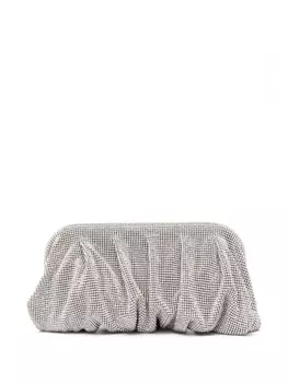 Benedetta Bruzziches клатч Venus La Grande со стразами, серебристый