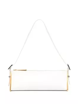 Benedetta Bruzziches кожаная сумка-тоут Joy, серый