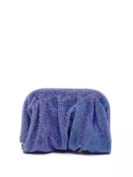 Benedetta Bruzziches маленький клатч Venus с кристаллами, синий